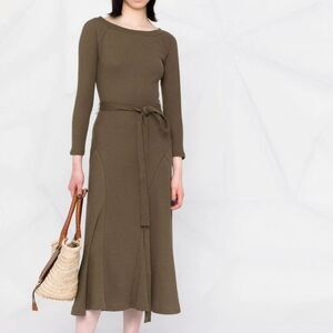 NWT Polo Ralph Lauren tie-waist midi dress - size M